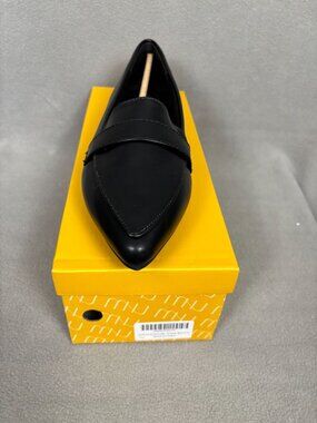 Musshoe Women's Slip On Flats Casual/Business Memory Foam Insole Black 10 NWB.